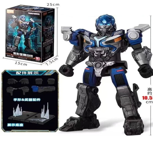 Transformers-figuur Mirage Blokees — Blauwe en Witte Robot Autobot-spion