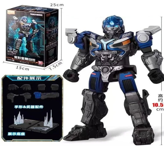 Transformers-figuur Mirage Blokees — Blauwe en Witte Robot Autobot-spion