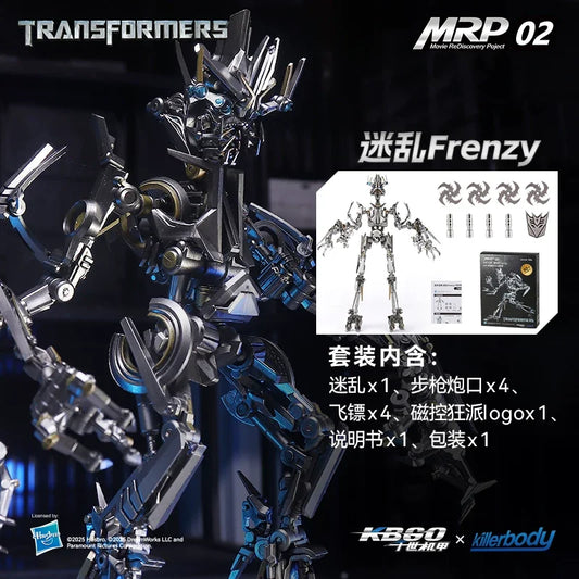 Transformers Frenzy-figuur — Killerbody model MRP-02, beweegbaar