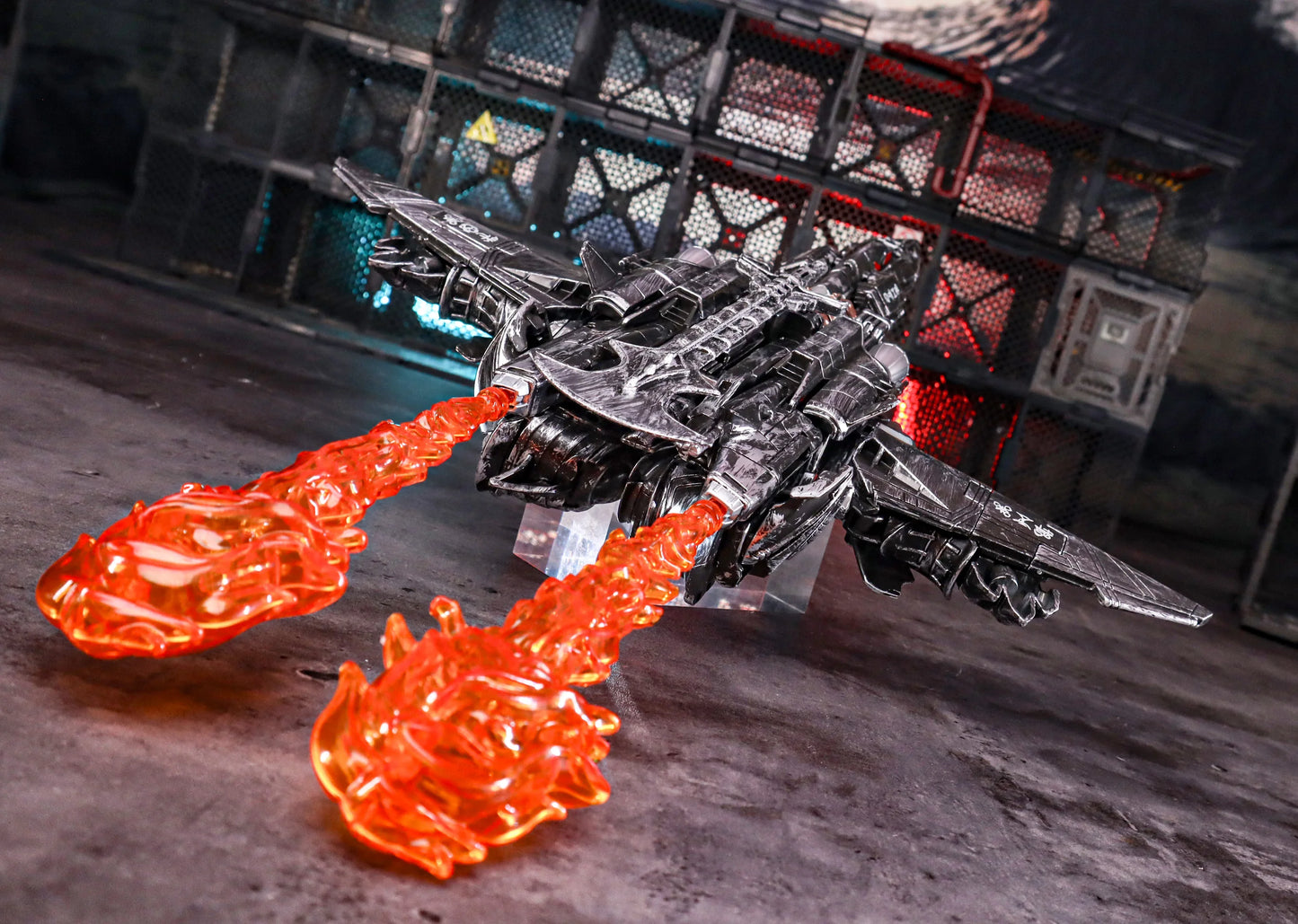Transformers-figuur Blackout 30cm — Verzamelbare Decepticon-helikopter