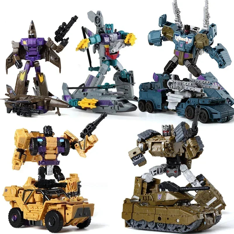 Transformers Bruticus HaiZhiXing-figuur — Complete KO-combinatie van vijf robots