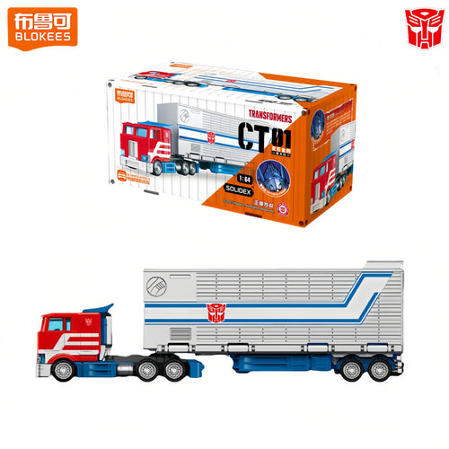 Transformers-figuur Optimus Prime CT01-collectie — rode stenen, klassieke cabine