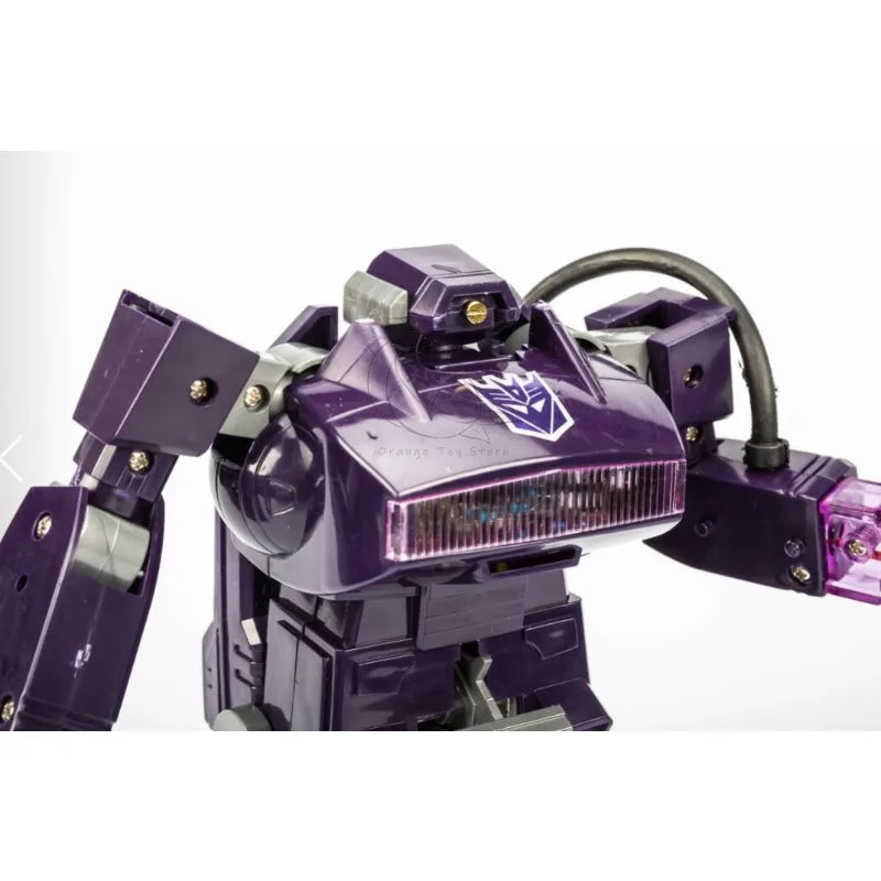 Transformers Shockwave G1 84-86-figuur — reissue met geïntegreerd geweer en complete doos