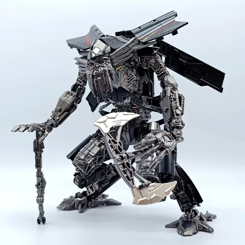 Transformers Jetfire Skyfire TW-1103-figuur — Grote witte en rode straaljagerrobot