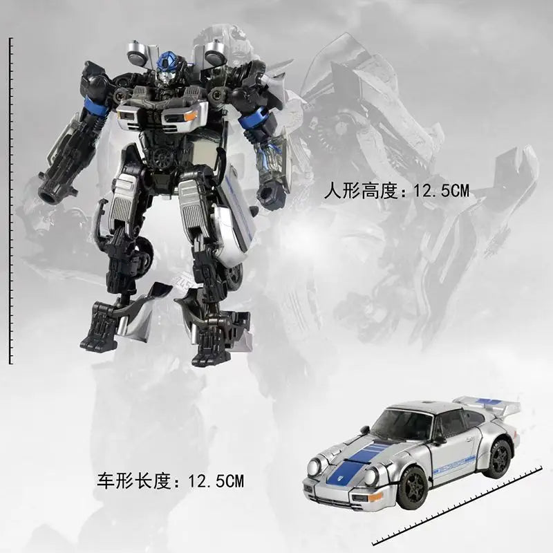 Transformers Mirage Ghost Car SS105-figuur — Zilveren CY-01 Rise of the Beasts