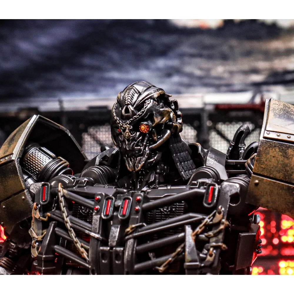 Transformers-figuur Scourge op groot formaat 25cm — Lichtgevende legering, verouderde uitvoering