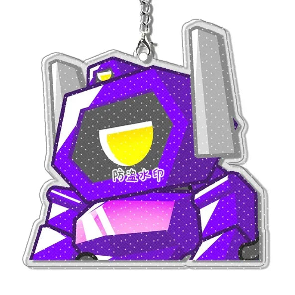 Transformers-sleutelhanger - Mini Paars