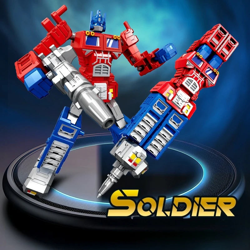 Transformers 2-in-1-speelgoed - Blauwe pen