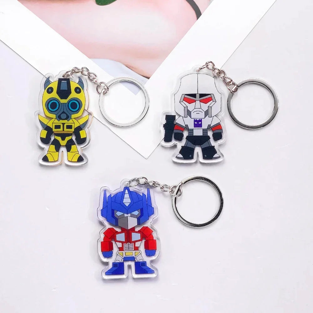 Transformers-sleutelhanger - Futuristisch trio