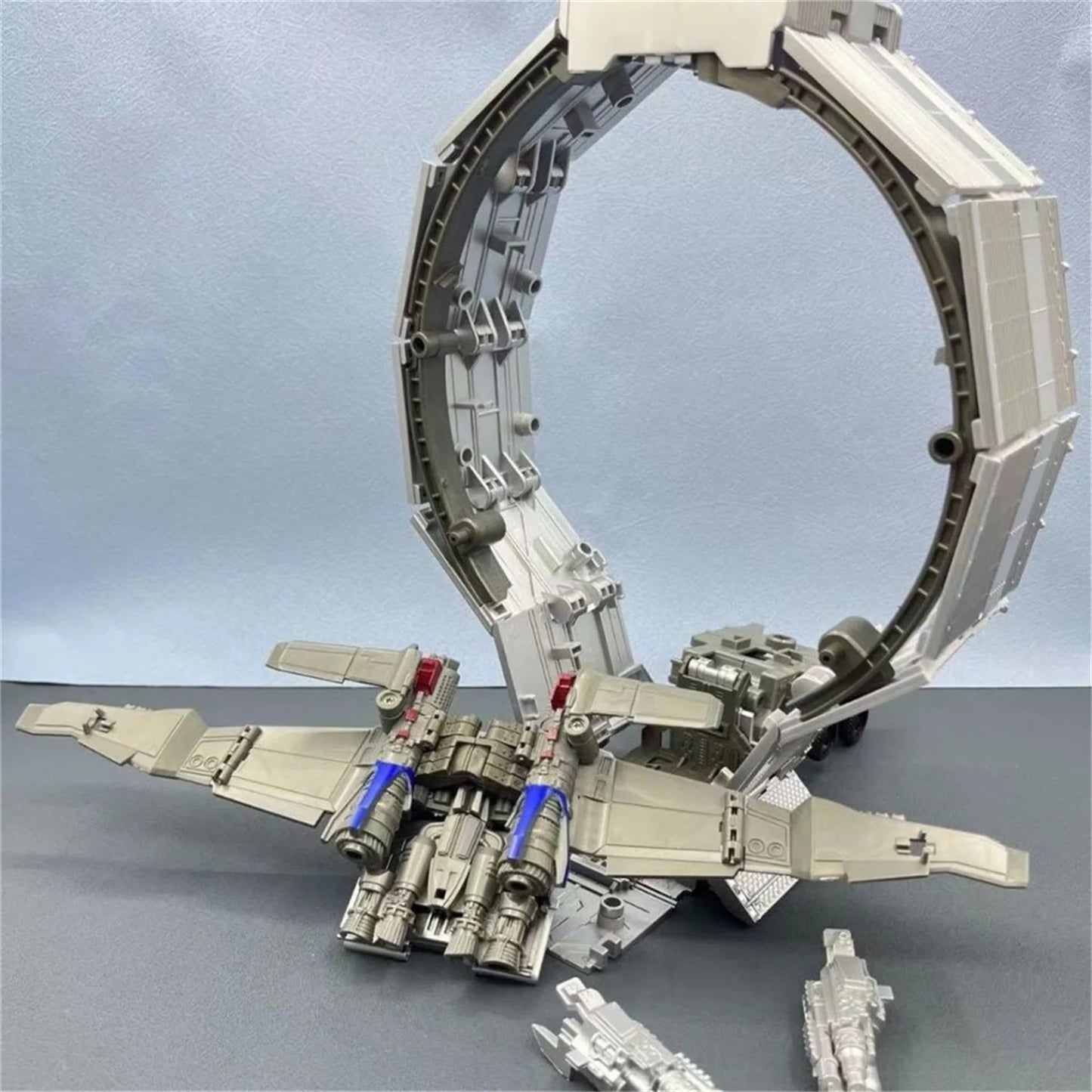 Transformers CY01-aanhangeraccessoire — Zilveren structuur, compatibel met TW1022