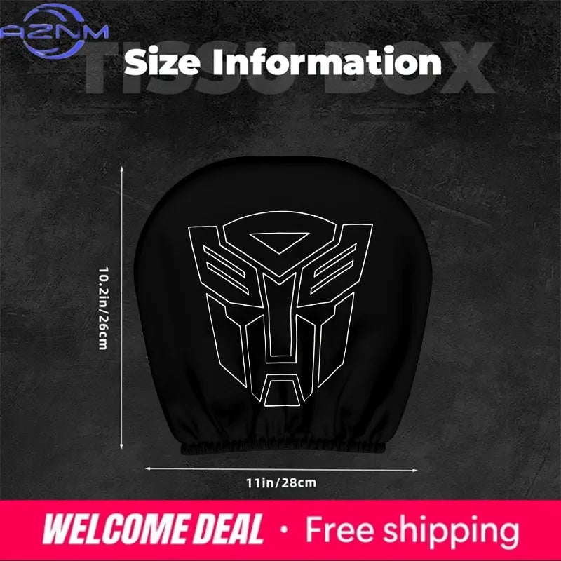Transformers-hoofdsteunhoes met Autobot — Set van 2 beschermhoezen voor autostoelen