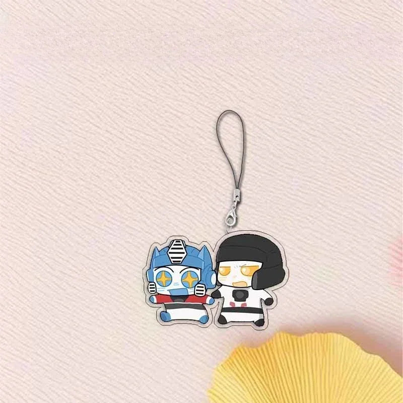 Acrylsleutelhanger - Duo