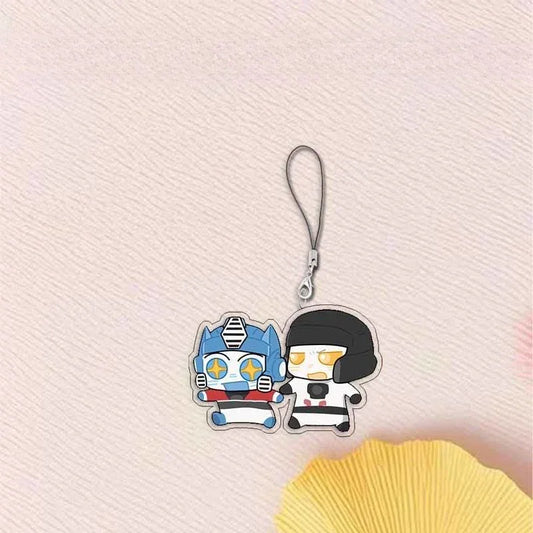 Acrylsleutelhanger - Duo