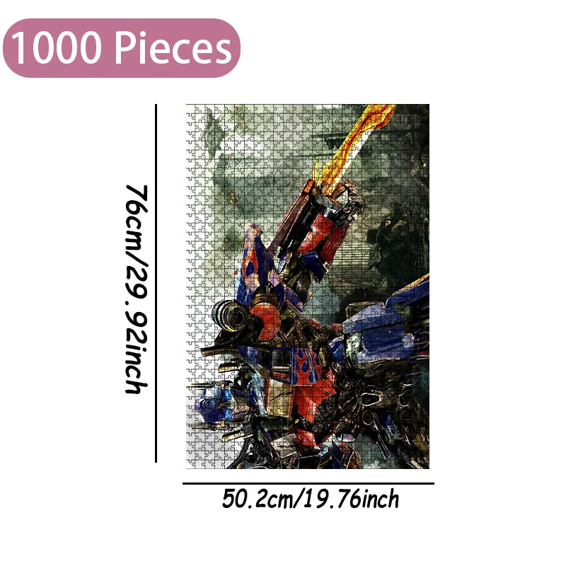 Transformers-puzzel met Optimus Prime — 1000 stukjes