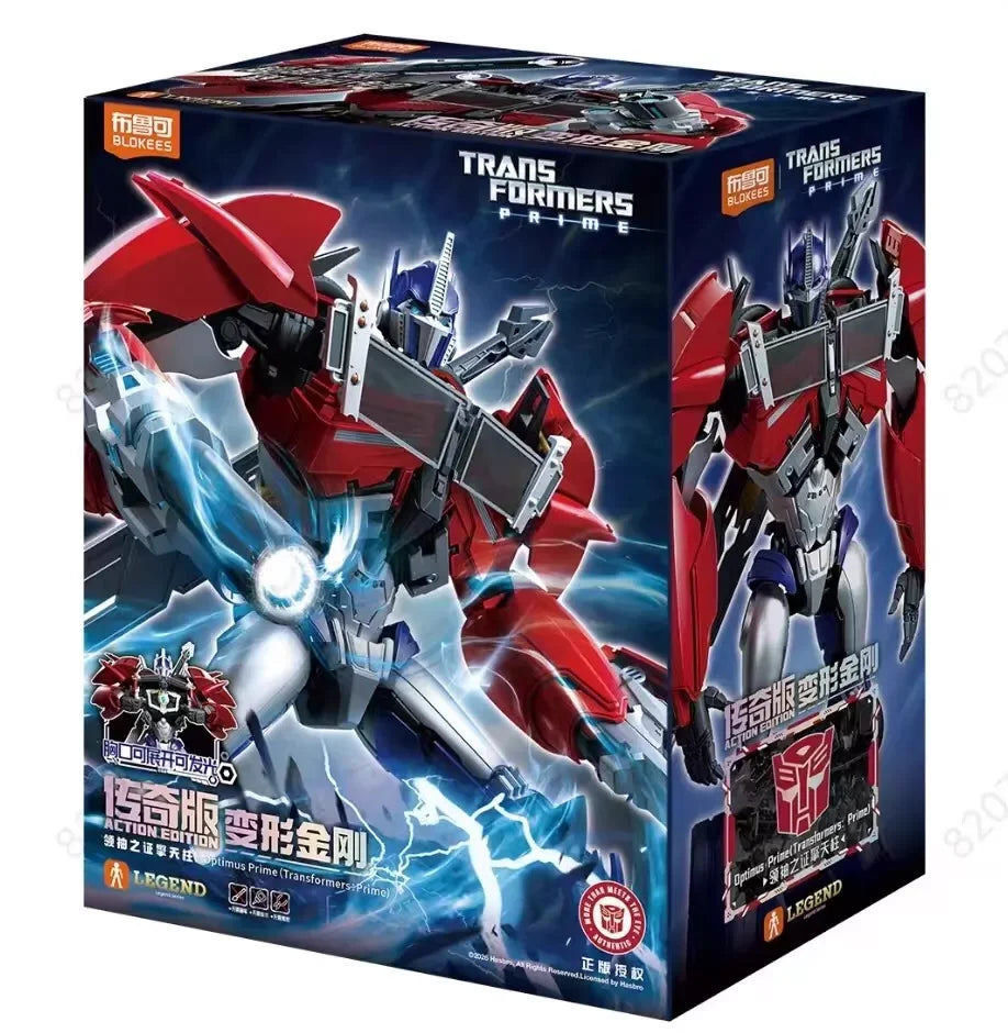 Transformers-figuur Optimus Prime TFP Blokees — Blauwe Prime-bouwset