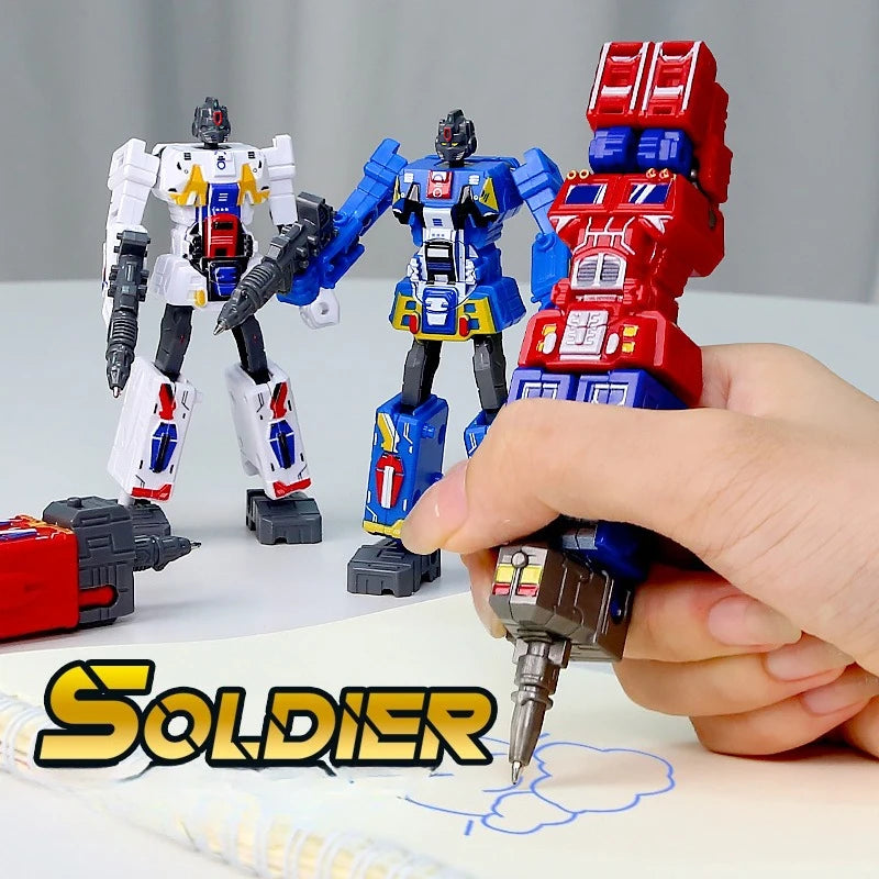 Transformers 2-in-1-speelgoed - Rode pen