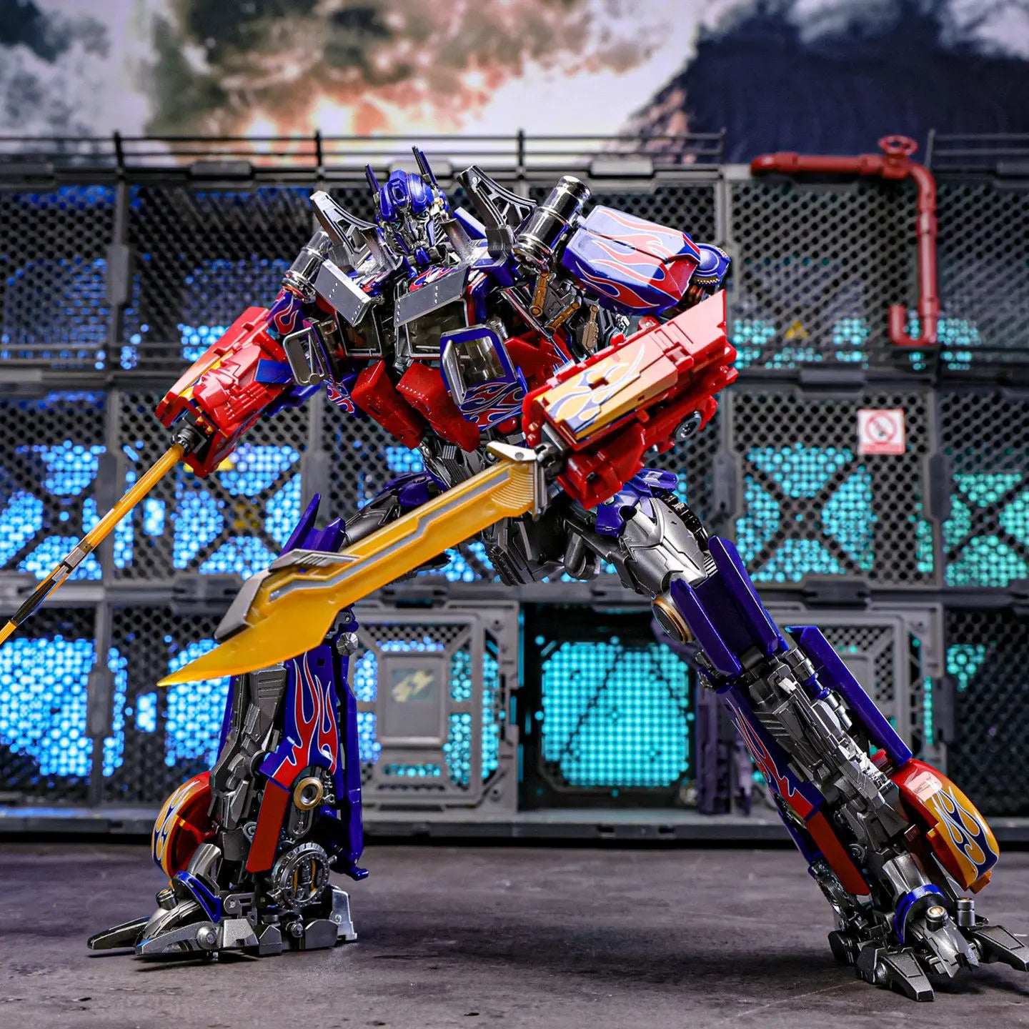 Transformers Optimus Prime-figuur 30cm — Beweegbaar DLX-verzamelmodel