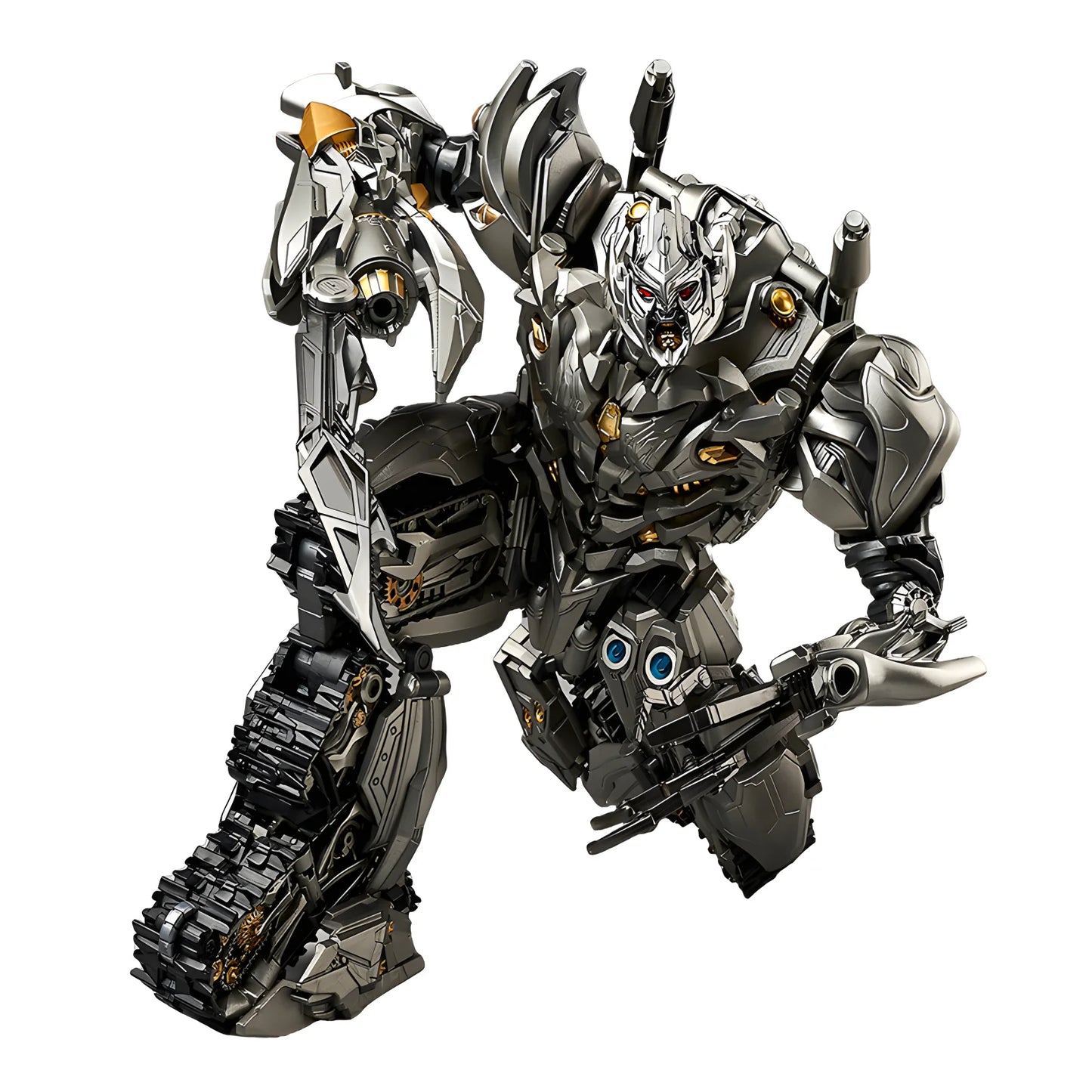 Transformers-figuurtje Megatron 30cm — Gearticuleerde Alloy Movie G1-Decepticon-robot