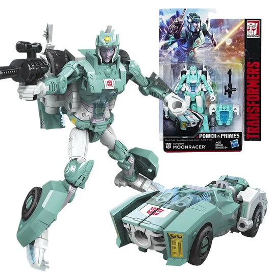 Transformers-figuurtje Moonracer — Gearticuleerde Autobot G1-robot van Hasbro
