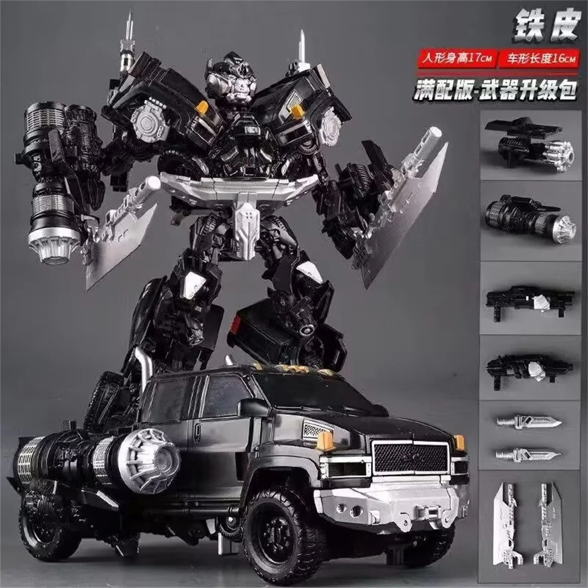 Transformers-figuur Ironhide Weapon Master — Zilveren afwerking, Pioneer-editie
