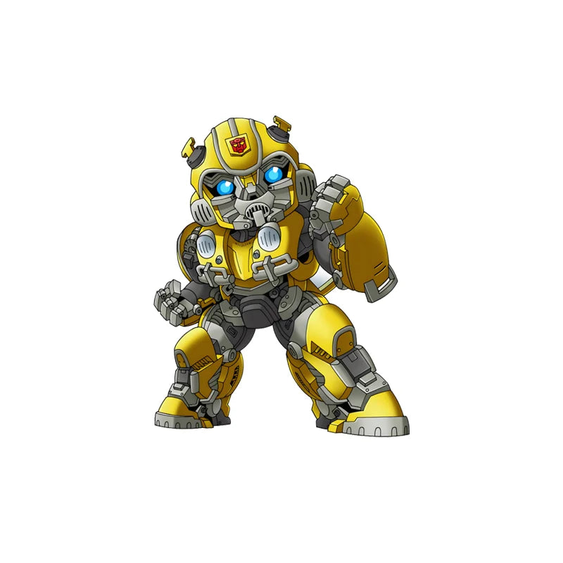 Transformers Bumblebee UV-sticker — Driehoekige raamsticker voor de auto