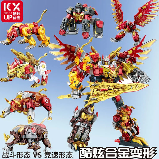 Transformers-figuur Dinoking Phénix KX Or — Dubbele gevechts- en snelheidsmodus, zonder doos