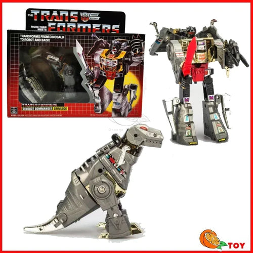 Transformers-figuur Grimlock G1 84-86 — Tyrannosaurus, Amerikaanse versie in originele doos