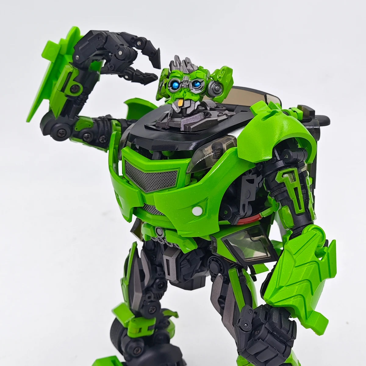 Transformers Skids en Mudflap-figuur — groen tweelingduo, unieke Toys Dumb
