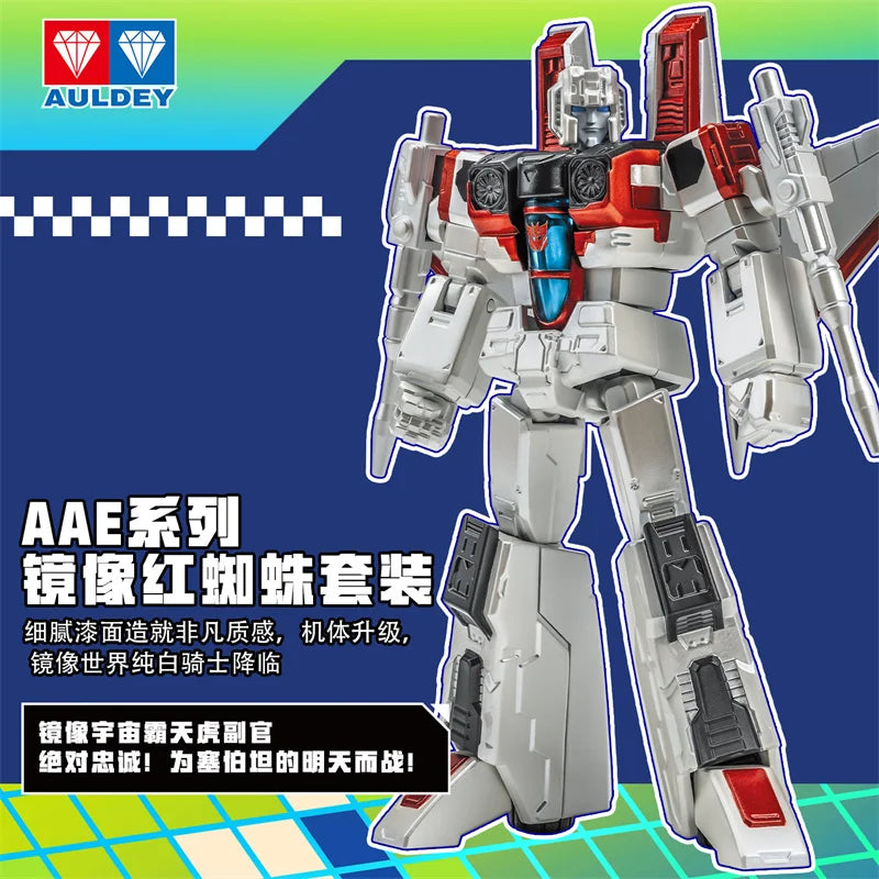 Transformers Starscream Shattered Glass — Beweegbare robot 16cm