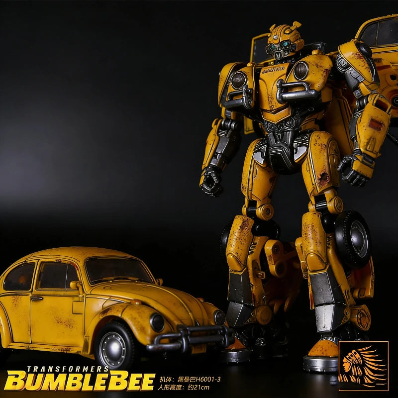 Transformers Bumblebee-figuur van legering 21cm — Battle Damaged-versie