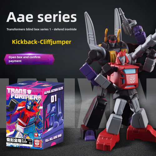 Transformers-figuren Kickback & Cliffjumper — Decepticon-Autobot-duo in blinde doos van AAE