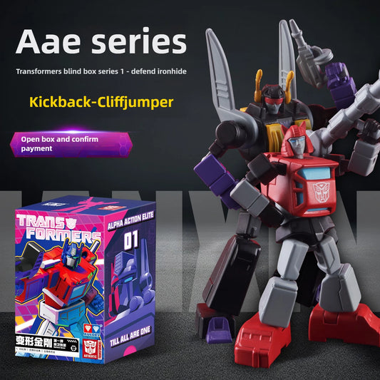 Transformers-figuren Kickback & Cliffjumper — Decepticon-Autobot-duo in blinde doos van AAE
