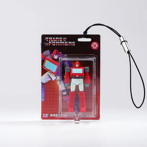 Transformers Ironhide-hanger — hangend rood hoofd als bedeltje
