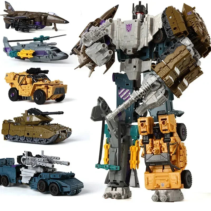 Transformers Bruticus HaiZhiXing-figuur — Complete KO-combinatie van vijf robots