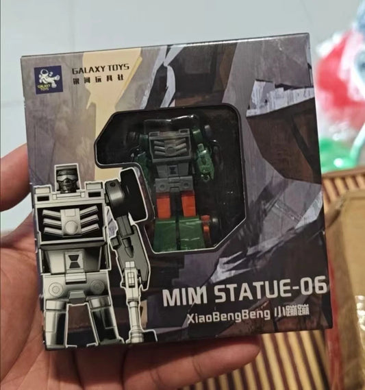 Mini Transformers-figuur G1 in legergroen — Verrassingsbeeldje in camouflage-editie