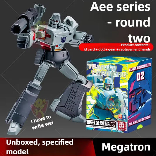 Transformers Megatron G1-figuur in statische studiopose — Alpha Action Elite