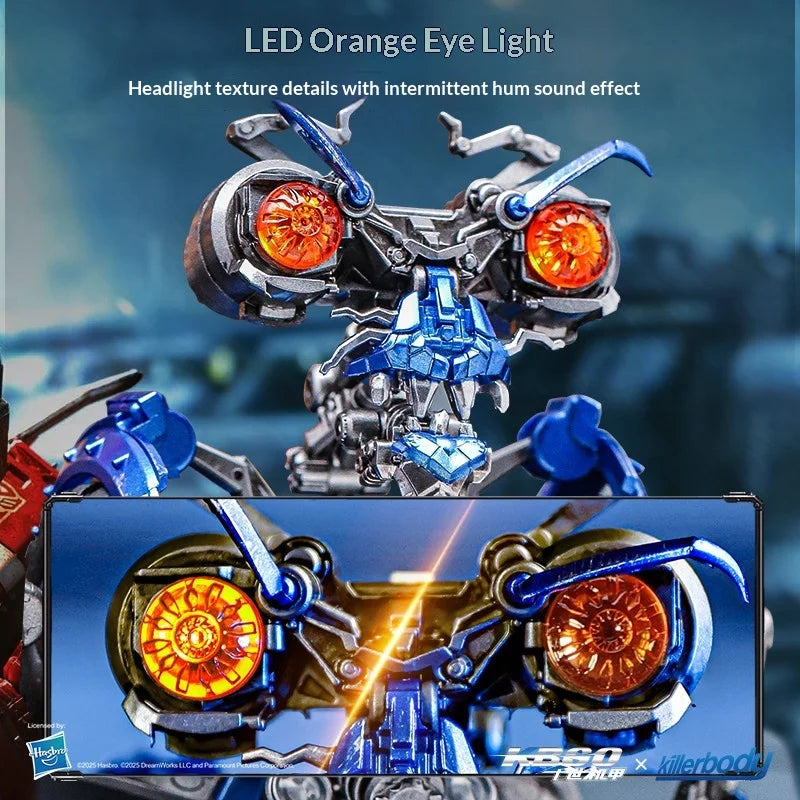 Transformers-figuur van chromen mechanische spin — Dark of the Moon Killerbody