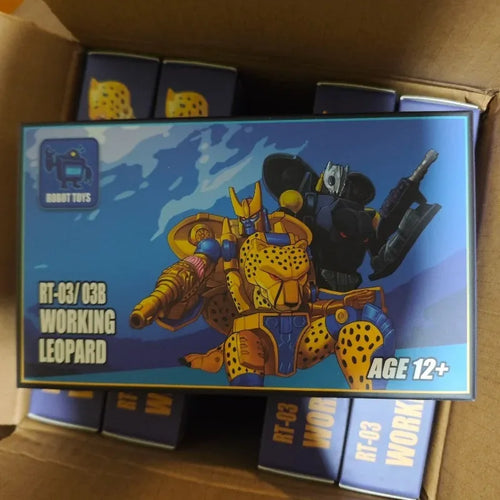 Transformers-figuur Mechanische luipaard — Robot Toys Working Leopard RT-03