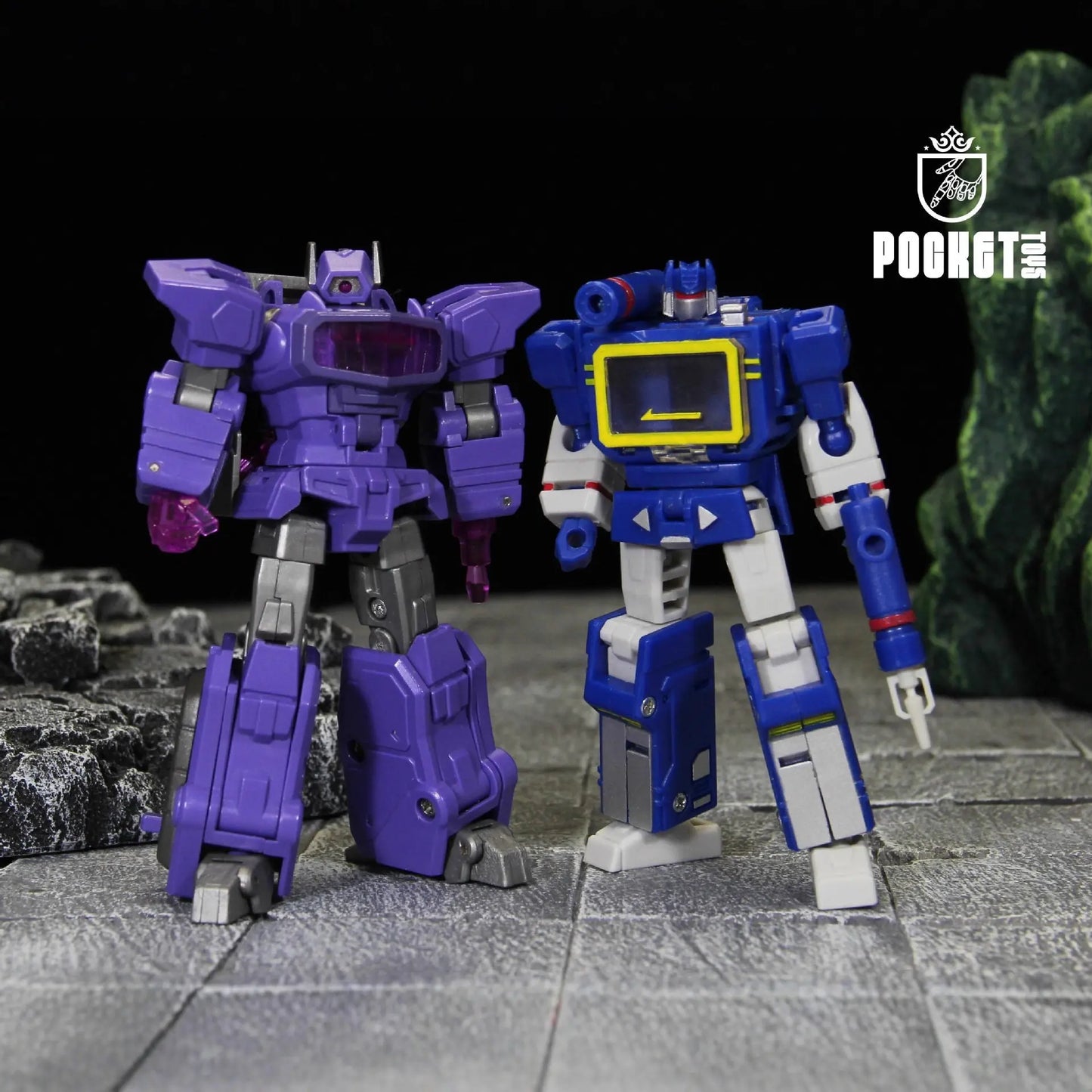 Mini-Transformers-figuurtje Shockwave 9cm — Pocket-verzamelaar