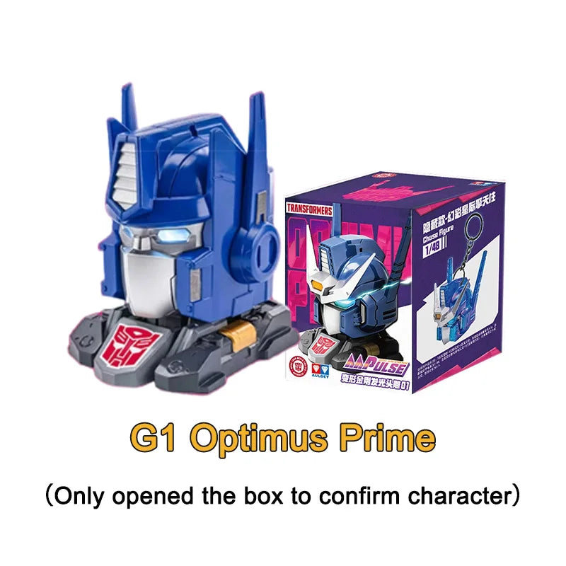 Transformers-hanger Optimus Prime G1 — Klassieke rode hoofd-bedel