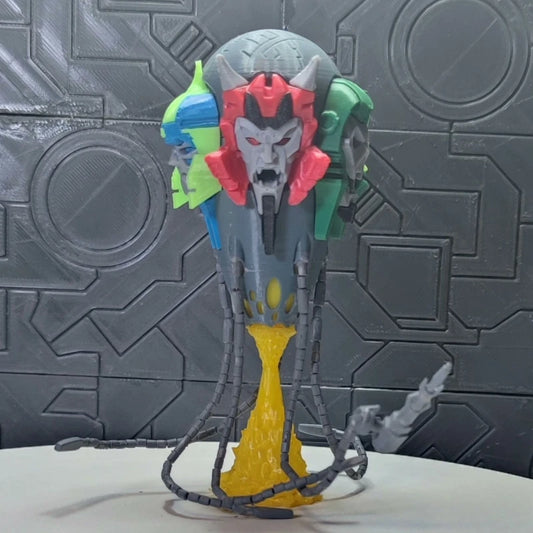Transformers-buste van veelkleurige demon — Vijfgezichtencreatuur, Prestige-editie