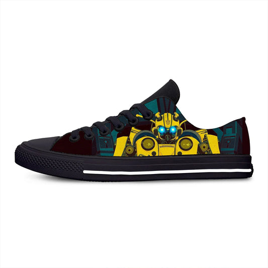 Lage unisexschoenen voor volwassenen - Blauwe Bumblebee