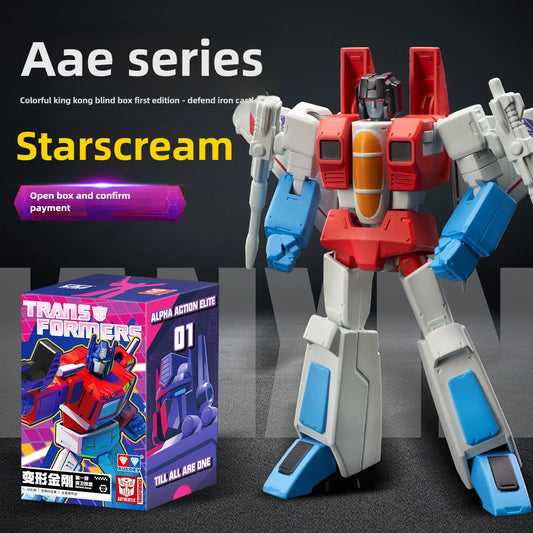 Transformers-figuur Starscream G1 — Decepticon-Seeker in blinde doos van AAE
