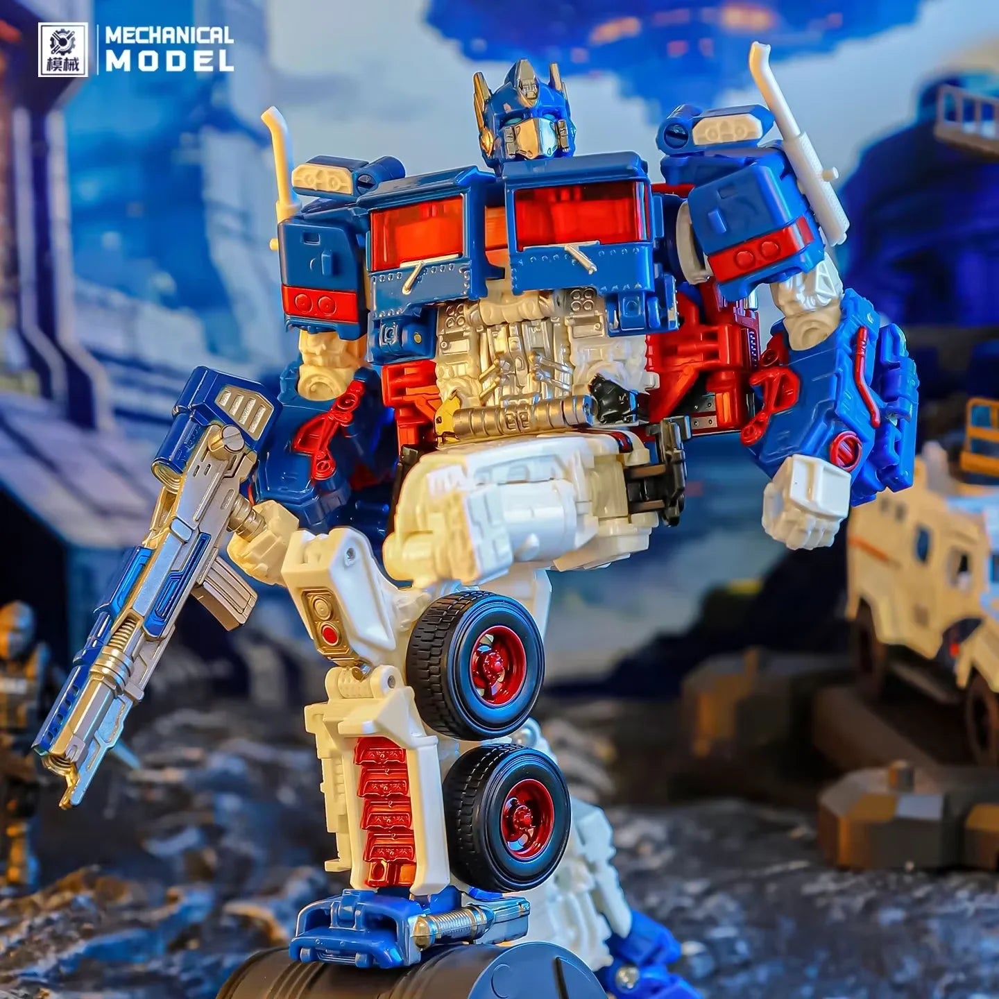 Transformers-figuurtje Ultra Magnus MX001 — Gearticuleerde Autobot Voyager, KO SS38