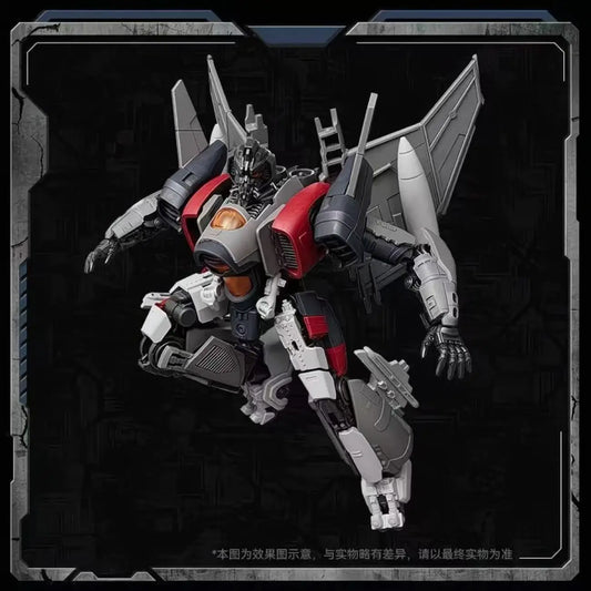 Transformers-upgradekit Blitzwing SS65 — grijze rugvleugels, losse onderdelen
