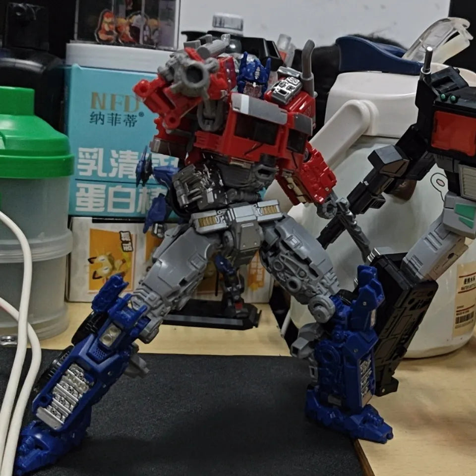 Transformers-figuurtje Optimus Prime OP01 — Mini-transformeerbare robot