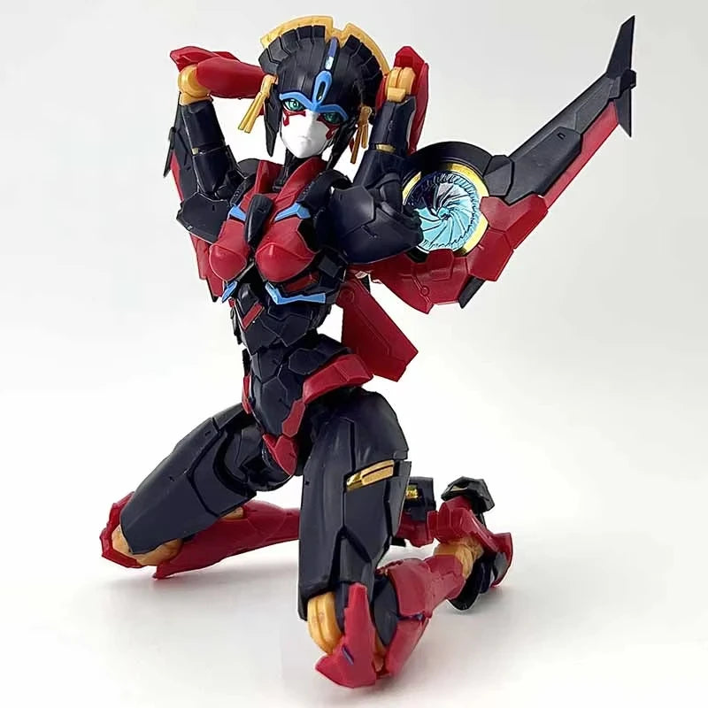 Transformers-figuur Windblade MD004 — Rode Riobot KO-robot om te monteren