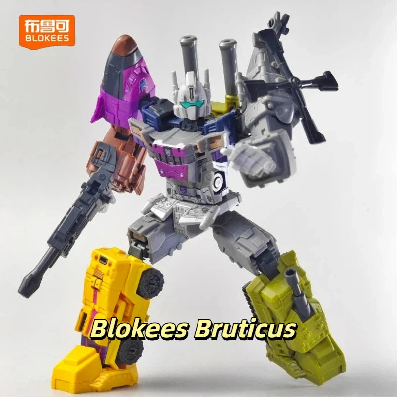 Transformers Bruticus Blokees-figuur — Miniatuurcombinatiemodel in blind box, vijf onderdelen