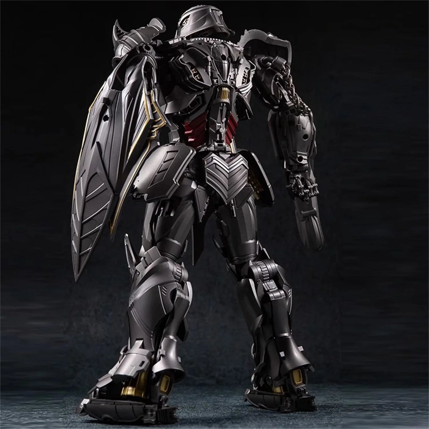 Transformers Galvatron BS02-figuur — Gevleugelde chromen draak in Beast-uitvoering