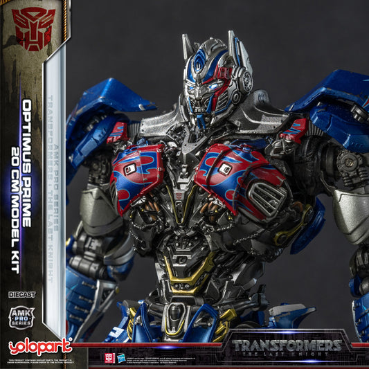 Transformers Optimus Prime-modelbouwset — YOLOPARK The Last Knight-kit, montage, 20cm